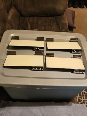 Clarks Shoe Wall Slats Set of 4